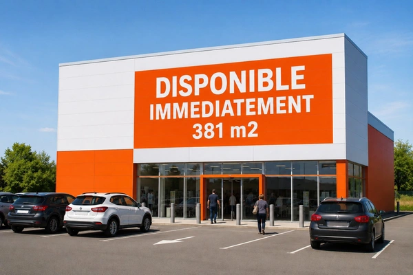 Local/bureau à louer proche de VILLEFRANCHE SUR SAONE (69) LOCAL COMMERCIAL DEJA AMENAGE - libre immédiatement 