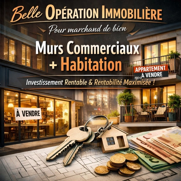 Appartement à vendre 3 pièces VILLEFRANCHE SUR SAONE (69) - À VENDRE – OPPORTUNITÉ INVESTISSEUR – CRÉATION DE 3 APPARTEMENTS EN HYPER-CENTRE