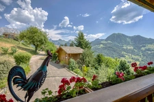 Chalet à vendre en viager occupé - Vue panoramique - MANIGOD (74)