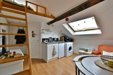 Hyper centre ville au calme et sans vis-à-vis : faibles charges pour ce studio avec mezzanine entièrement rénové 