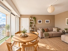 ANGERS Louis Gain – TRIANGLE D’OR – T4 de 93 M² – 3 CHAMBRES – 8E ÉTAGE – 2 BALCONS et cave 