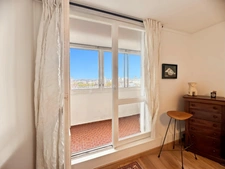 Angers centre : Duplex de standing avec vue exceptionnelle panoramique sur le Mail / parking / cave / ascenseur 