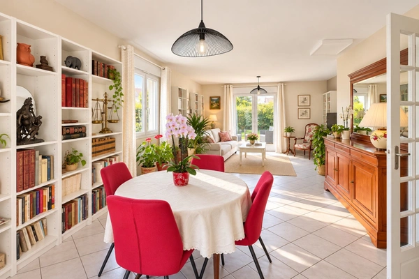 ANGERS – MAISON FAMILIALE DE 135 M² – 4 CHAMBRES – VIE DE PLAIN-PIED – JARDIN – DPE C