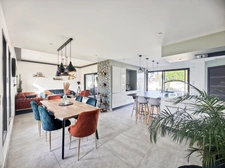 Maison d’architecte contemporaine connectée BBC 188 m² avec prestations d'exception sur parcelle de 750 m² avec piscine 