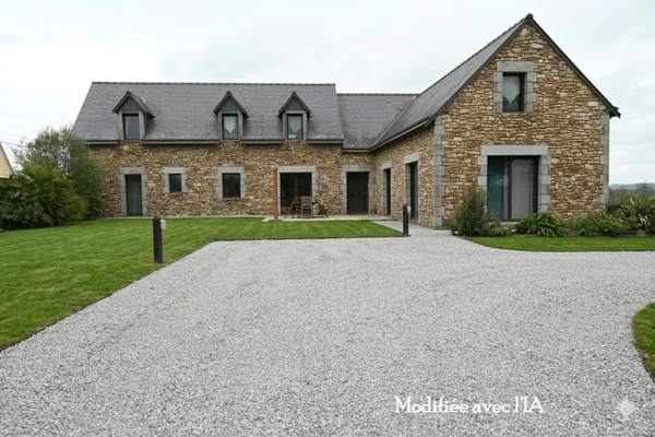 Maison en pierre familiale