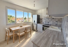 Appartement en excellent état à vendre 3/4 pièces MEYZIEU (69), au calme, avec vue dégagée sur la nature, proche de tout.