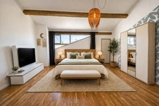 Appartement de caractère à vendre au cœur de Jonage (69) - Esprit loft 160m²