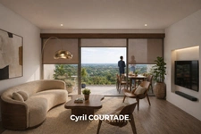 Lattes, Dpt Hérault (34), Appartement 5 pièces de 125,74 m² - Terrasse panoramique de 88,55 m² 