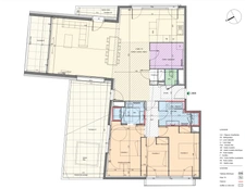 Lattes, Dpt Hérault (34), Appartement 4 pièces de 136,29 m² - Terrasse cabane de 47,33 m²