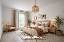 Nîmes, Dpt Gard (30), Appartement de 101 m² lumineux, entièrement rénové - Terrasse 8 m²