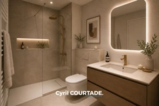 Lattes, Dpt Hérault (34), Appartement d'exception 2 pièces de 45,60 m². - Terrasse panoramique 15 m²