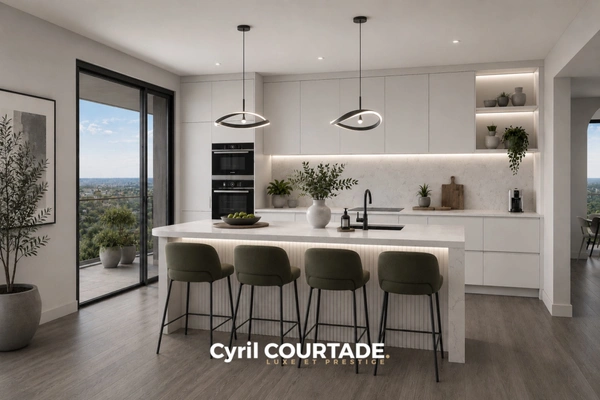 Lattes, Dpt Hérault (34), Appartement 4 pièces de 136,29 m² - Terrasse cabane de 47,33 m²