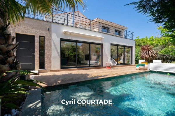 Lattes, Dpt Hérault (34), Maison contemporaine 167 m² avec piscine 