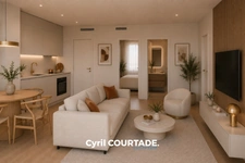 Lattes, Dpt Hérault (34), Grand appartement 2 pièces de 44,70 m² - Terrasse 10 m²