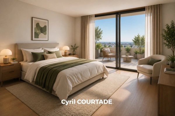 Montpellier, Dpt Hérault (34), Appartement Rooftop d'exception de 108,20 m². Terrasse 116 m²