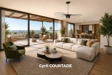 Montpellier, Dpt Hérault (34), Appartement Rooftop d'exception de 108,20 m². Terrasse 116 m²