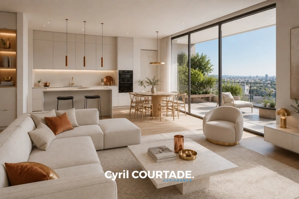 Lattes, Dpt Hérault (34), Appartement 3 pièces de 78,20 m² Terrasse cabane de 15,24 m²