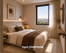 Lattes, Dpt Hérault (34), Appartement 3 pièces de 57,97 m² - Terrasse de 10 m²