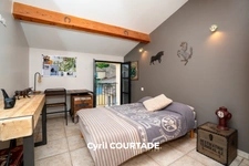 Beauvoisin, Dpt Gard (30), Stone house of 236m² with outbuilding and swimming pool - Garden of 247m²