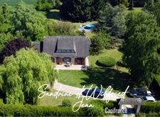 HOULBEC COCHEREL - Maison normande 145m² - 3 chambres (possible 4) - Garage - Terrain de 4996m²