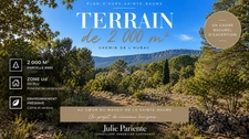 Terrain à vendre 3000 m2 PLAN D'AUPS SAINTE BAUME (83)