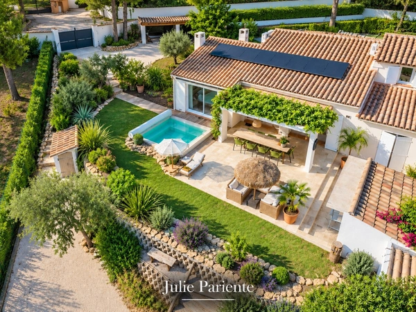 Propriété vue mer à vendre 6 pièces LA CIOTAT (13),1000 m2 terrain, piscine, pool house