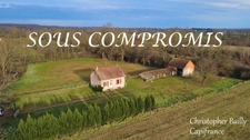 Maison de campagne, 2 chambres, avec dépendances.