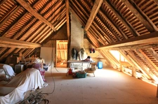 Maison à colombage, 133 m² sur un terrain de 1800 m².