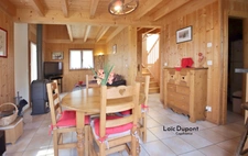 Chalet savoyard avec vue panoramique sur les montagnes à 20 mn de Thonon - Jardin fruitier - (Haute-Savoie - 74)