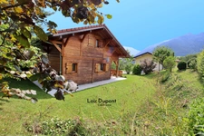 Chalet savoyard avec vue panoramique sur les montagnes à 20 mn de Thonon - Jardin fruitier - (Haute-Savoie - 74)