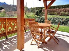 Chalet savoyard avec vue panoramique sur les montagnes à 20 mn de Thonon - Jardin fruitier - (Haute-Savoie - 74)