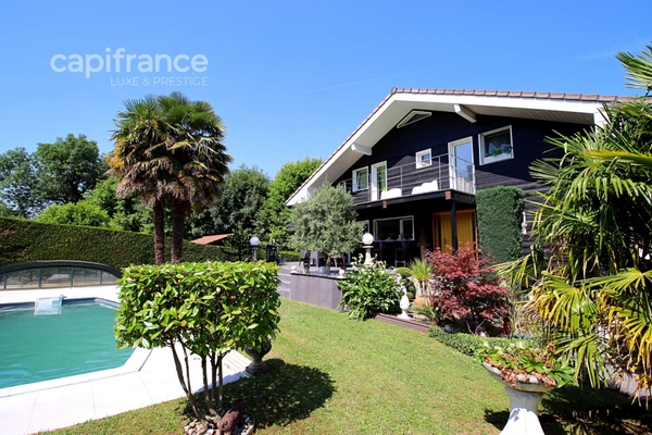 VUE LAC LÉMAN – VILLA D’ARCHITECTE AVEC PISCINE & STUDIO INDÉPENDANT - MARIN (74)