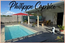 LE VAUCLIN – MACABOU - MALLEVAUT  | VILLA F4 AVEC PISCINE ET JARDIN