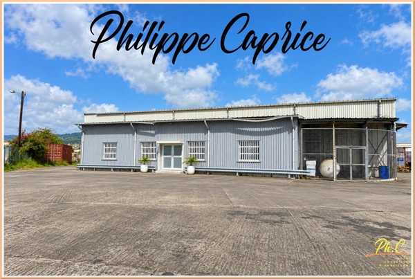 À louer – Entrepôt 917 m² + bureaux 160 m² – Le Lamentin (972)