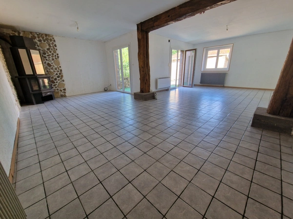 Appartement à vendre 3 pièces en rez-de-jardin proche de EPINAL (88) avec TERRASSE et TERRAIN 