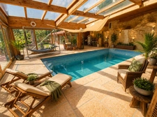 Maison à vendre 6 pièces MIRECOURT (88) MAISON d'EXCEPTION avec PISCINE SPA TERRAIN