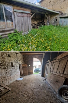 Farmhouse to renovate / Barn in the Lamarche area (88) with land - Ideal for a craftsman