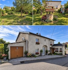 MAISON à vendre 5 pièces proche de MIRECOURT (88) avec GARAGE, CAVE, DEPENDANCES, GRENIER sur TERRAIN de 735 m2