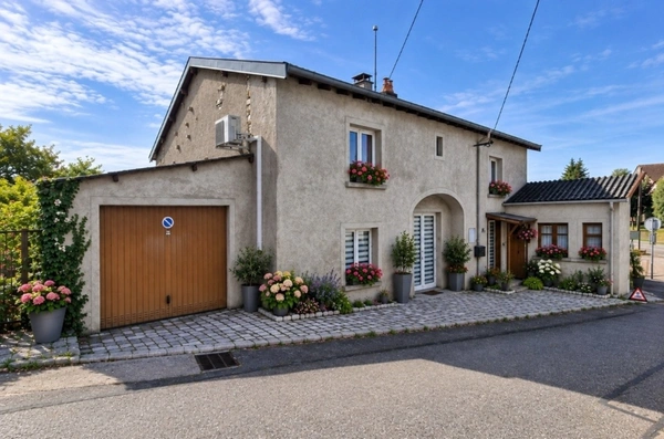 MAISON à vendre 5 pièces proche de MIRECOURT (88) avec GARAGE, CAVE, DEPENDANCES, GRENIER sur TERRAIN de 735 m2