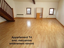 Dpt Vosges (88), à vendre DARNEY immeuble av  1 local + 1 T2 + 1 T3 + 1 T4 + 1 studio + cave