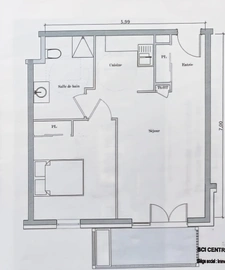 Charmant Appartement  type T2 dans une RESIDENCE SENIOR