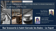 Fonds de commerce bar, brasserie à Saint Gervais les bains 