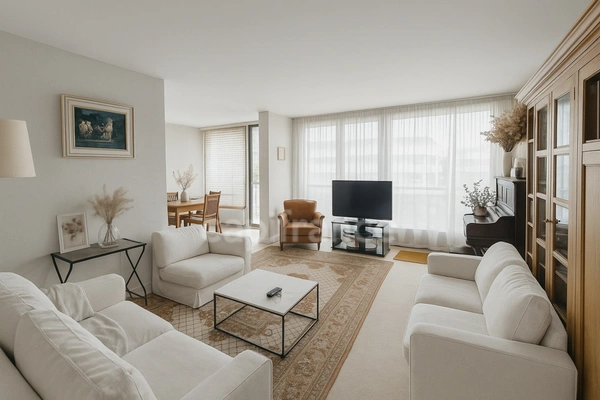 Dpt Val d'Oise (95), à vendre CERGY appartement T4 - 80 m2 habitable + Box + Cave