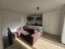 Dpt Val d'Oise (95), à vendre PERSAN appartement T2 39m2 en rez-de-jardin totalement meublé avec stationnement privatif