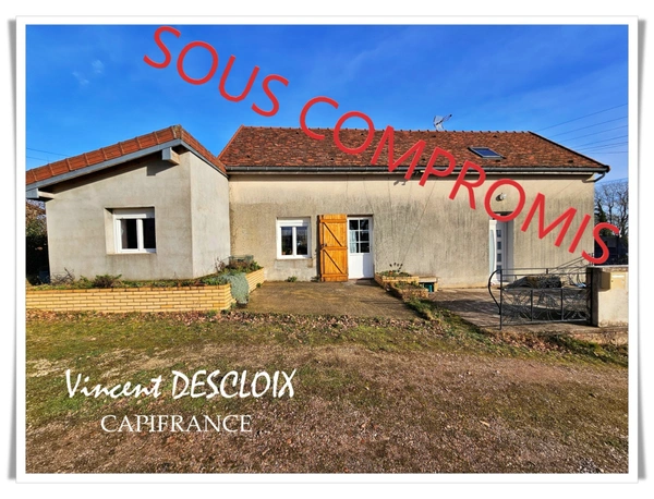 Maison à vendre 5 pièces SAULIEU (21) terrain 1768m²