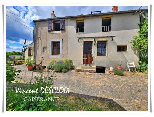 Maison à vendre 6 pièces CUSSY EN MORVAN (71) terrain 476m²