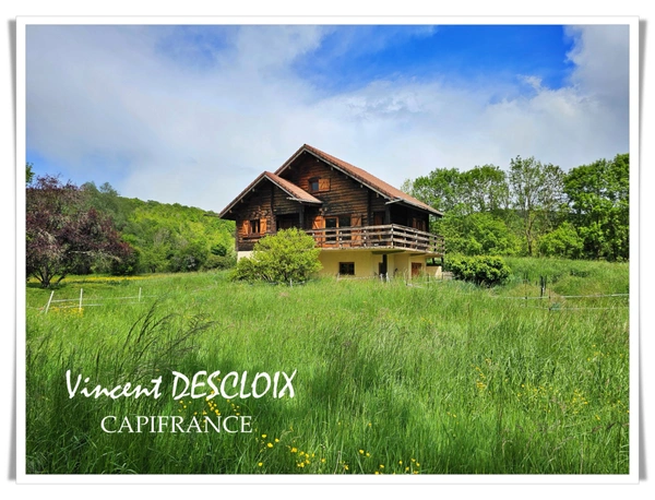 Maison à vendre 5 pièces MISSERY (21210) sur 9500m² de terrain sans voisins.