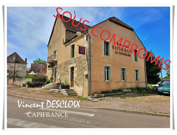 Maison à vendre 7 pièces THOISY LA BERCHERE (21) Terrain 1082m²