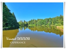 Terrain 19 965m² avec étang à vendre  GIEN SUR CURE (58230)