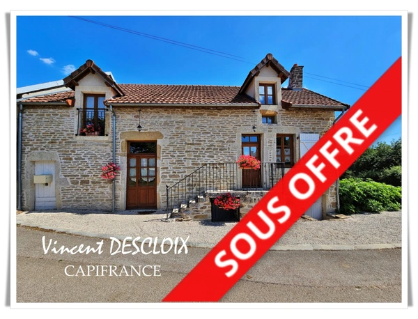 Maison à vendre 4 pièces MONT SAINT JEAN (21320)